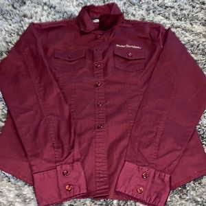🖤Harley-Davidson Burgundy♥️Large